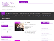 Tablet Screenshot of freegaypornwebcam.com